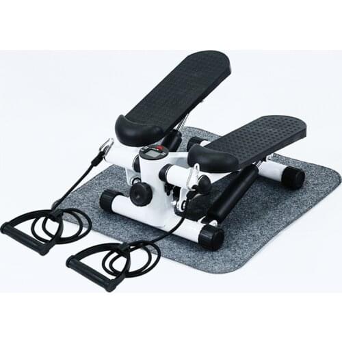 Health Recovery Pedal Exerciser Mini Cross Trainer Stepper Foot Pedal Exercise Stepper With Rope And Mat