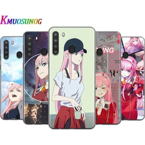 Darling in the FranXX For Samsung A90 A80 A70 A70S A60 A50 A40S A30 A20 A10S A10E A10 A2 Core Transparent Phone Case