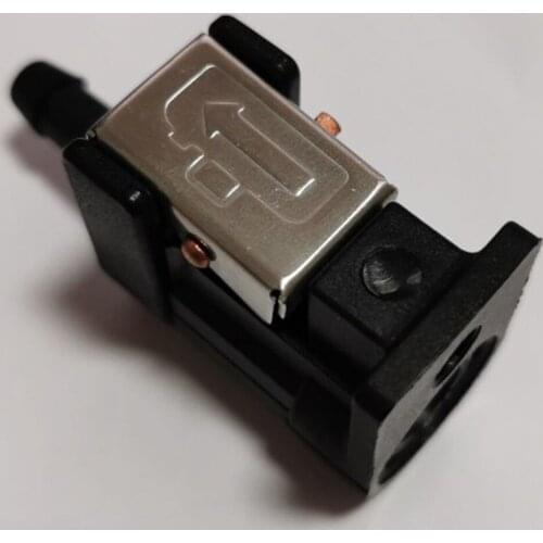 Outboard Female Fuel Line Pipe Joint for Yamaha 5/16 inch 8mm Engine End Connect - Black