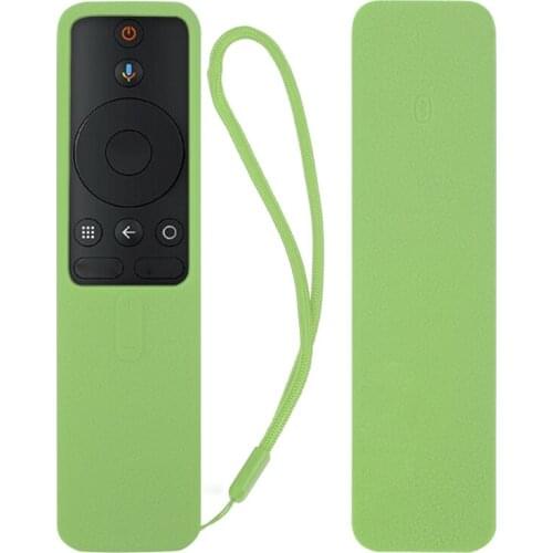Impact-proof Silicone Remote Sleeve Drop-proof Protective Case for xiaomi-Mi Box S/4X Mi Shockproof Anti-slip Soft Cover