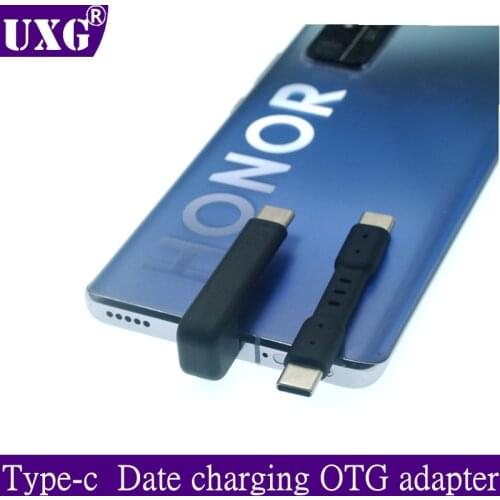 USB type C to type C male synchronous charging OTG 180 degree charging cable adapter mobile phone u disk For N2 sound card