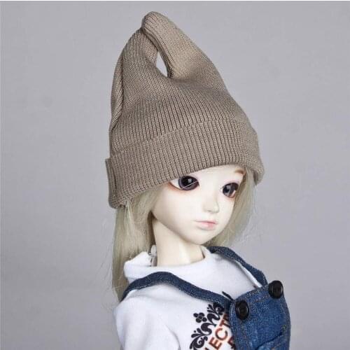 [wamami] 780# Doll Hat Dimgray Knit Hat Cap/Hat 1/4 MSD AOD BJD Dollfie Lovely Accessories