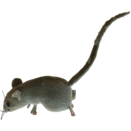 Vivid Mouse Imitation Animal Fridge Magnet Toys Outdoor Garden Lawn Tree Decor Flower Pot Miniature Craft Statues Random Color