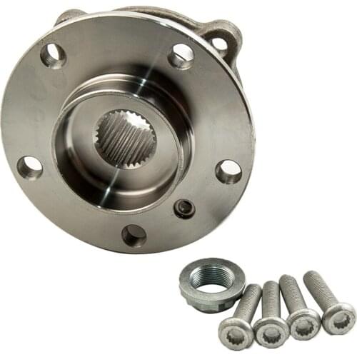 1x WHEEL BEARING HUB ASSEMBLY FRONT AXLE KIT SENSOR RING for BMW X5 31206795959