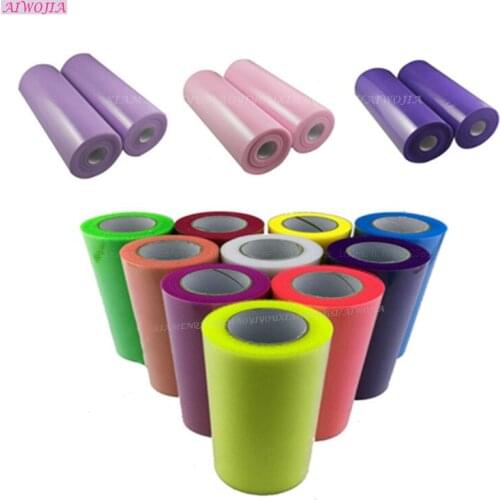 22mX15cm Organza Sheer Gauze Element Table Runner Tissue Tulle Roll Spool Craft Wedding Party Decoration