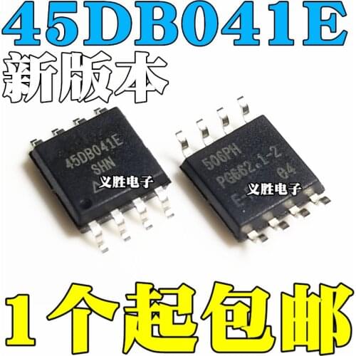 10pcs/lot New original AT45DB041E SHN - T 45 db041e patch SOP8 wide-body