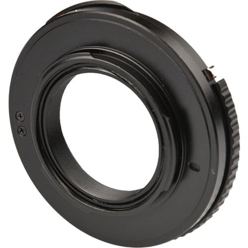 Focus Lens Mount Adapter fits for M LM, Compact Size, Black Colour, Durable Material