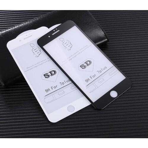 CAMDEMS 20pcs Hardness 5D Screen Protector for iPhone 12 12pro max 11 XS MAX XR 6 6s X Full Cover Curved Tempered Glass