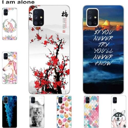 Phone Cases For Samsung Galaxy M01 M01S M40 M51 Cute Back Cover Mobile Fashion Bags Free Shipping
