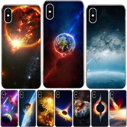 Meteor meteorite Phone Case For Iphone 12 MIni 11Pro MAX XS 8 7 6 6S Plus X 5 5S SE XR SE 2020 Cover Shell Coque