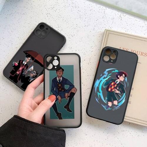 The Umbrella Academy Cartoons five Phone Case For iphone 12 11 7 8 plus mini x xs xr pro max matte transparent cover