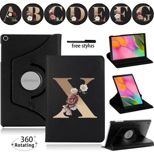 Tablet Case for Samsung Galaxy Tab A7 10.4" T500 T505/Tab A 10.1 2019 T510T515/Tab S6/lite P610 360 Degree Rotating Cover +pen
