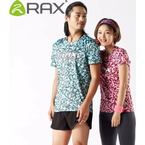 RAX Mens Sports Short Tees Cooling Material T-shirts Outdoor Sports Quick Dry Men Tees 72-2N105