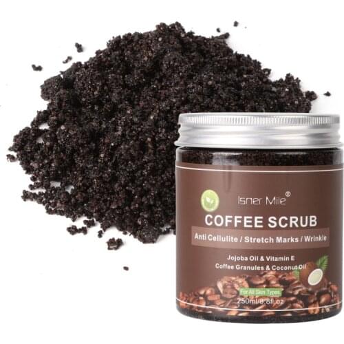 Coffee Scrub Body Scrub Exfoliators Cream Facial Dead Sea Salt For Whitening Moisturizing Anti Cellulite Treatment Acne