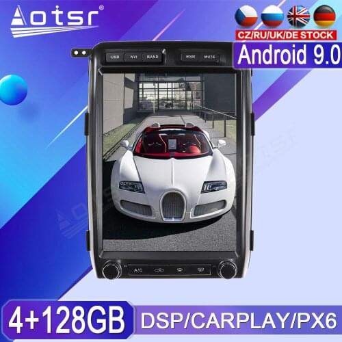 128GB For Ford Raptor F150 Android Radio tape recorder 2009-2014 Car Multimedia Player Stereo head unit Tesla PX6 Navi Autoradio