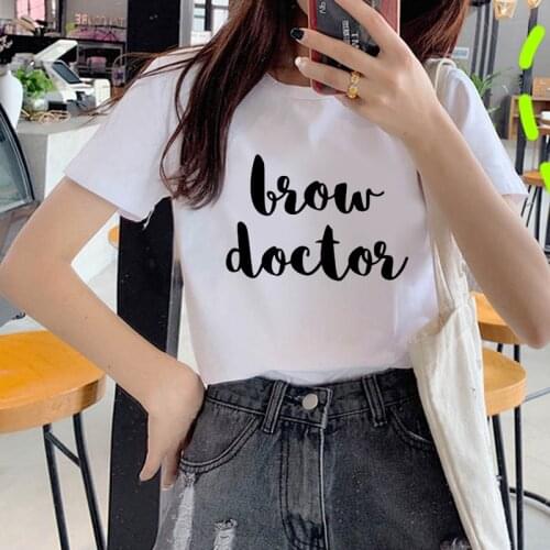 Fashion Ladies T-shirt Graffiti letters Print O neck Short Sleeve Harajuku tshirt Top Camisetas Mujer Summer Womens Tshirt