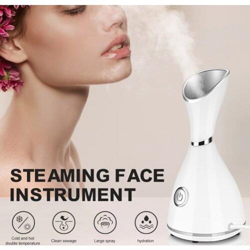 Nano Ionic Facial Steamer Facial Deep Cleaning Hot Steamer Cleaner Face Sprayer Machine Beauty Face Steaming Device Facial Steam