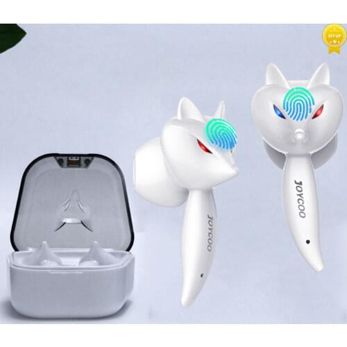 TWS Bluetooth Headphones Wireless Fox Headset HIFI Noise Cancelling Sport Waterproof Earbuds In Ear with Dual Mic Fone De Ouvido