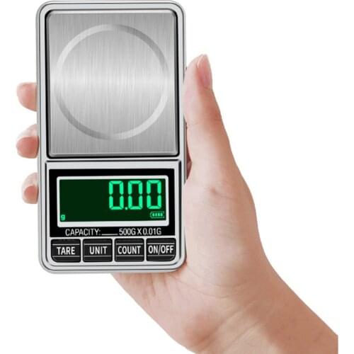 New USB Plug-in Portable Gold Jewelry Scale High-precision Multi-function Pocket Electronic Scale Carat Scales Home Scales