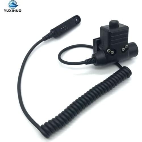 Military Z-Tactical TCA-SKY PELTOR Headset NATO U94 PTT for Baofeng UV-9R Plus UV-XR BF-A58 GT-3WP UV-5S Radio Walkie Talkie