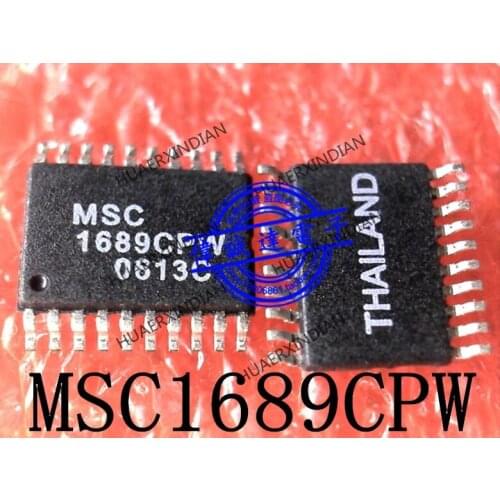 1Pieces new Original MSC1689CPW MSC 1689CPW TSSOP20 In stock real picture