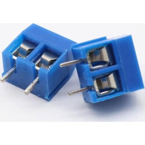 20 PCS KF301-5.0-2P KF301-3P Pitch 5.0mm KF301-2P Straight Pin PCB 2 Pin 3 Pin Screw Terminal Block Connector