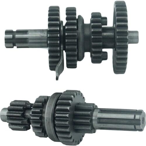 3+1 Tranmission Main Counter Shaft with Reverse (3 forward + 1 reverse gear) for ATV with 50cc-110cc Engine