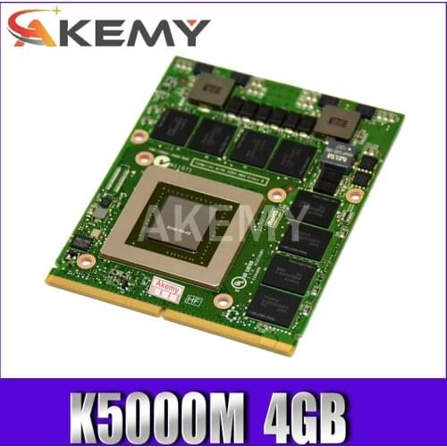 Akemy Brand New Quadro K5000M K5000 GDDR5 4GB Vedio Graphics Card N14E-Q5-A2 With X-Bracket For Dell Precision M6600 M6700 M6800