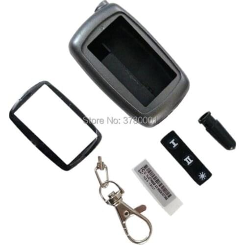 Free shipping A9 Case Keychain for Russian Starline A9 A8 A6 A4 Two way car alarm system Remote Control Key Fob