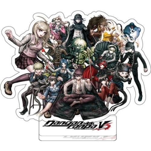 Danganronpa Ishimaru Sakura Nanami Monomi Acrylic Stand Figure Plate Collection Model Toy Gifts Cosplay Desk Decor