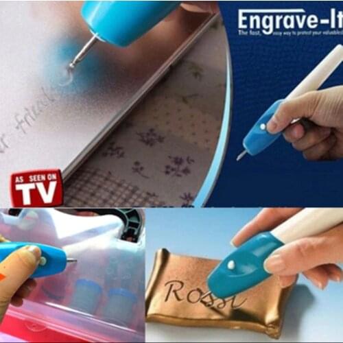 Electric mini engraving Pen machine chisel word marker metal plastic glass leather cutting plotter Engraver Corrode carving tool