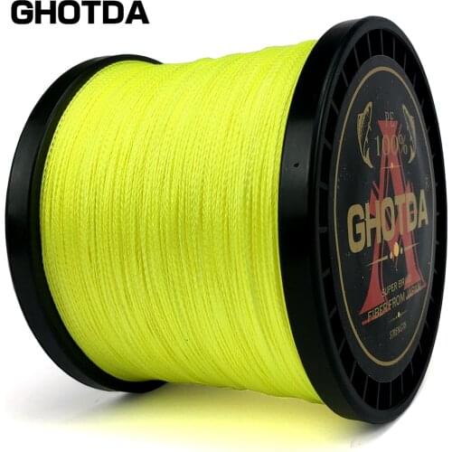 GHOTDA Fishing Line Braided 9 Strands/8 Strands/4 Strands Carp Fishing Japanese Braided Wire Fishing Accessories Pe Line