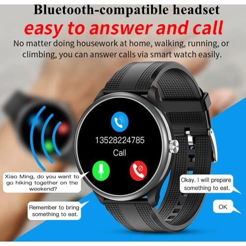 M10 Smartwatch ECG Call Music Temperature Blood Oxygen Blood Pressure Heart Rate Monitoring Waterproof Sports Smart Health Watch