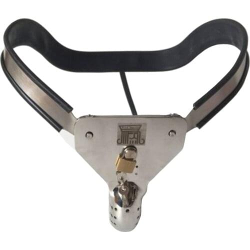 Manyjoy New Stainless Steel Male Underwear Chastity Belt With Chastity Cage Fully Adjustable Chastity Device Penis Lock
