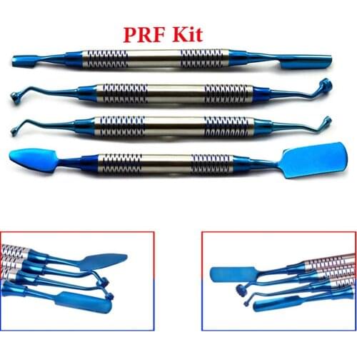 Dental Implant PRF CARRIER COMPACTOR Set of 4 Instruments Surgical Oral Surgery
