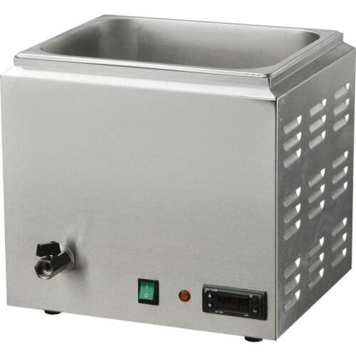Cheap commercial soup pot stainless steel bain marie food warmer for restaurant