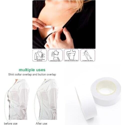 Shirt Collar Underwear Anti-slip Stickers Adhesive Tape Long Lasting Durable for Women xqmg Adhesive Fastener Tape DIY Apparel