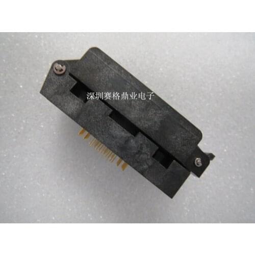 Clamshell 100%New&Original FPQ-44-0.8-16A QFP44 IC Burning seat Adapter testing seat Test Socket test bench in the stock