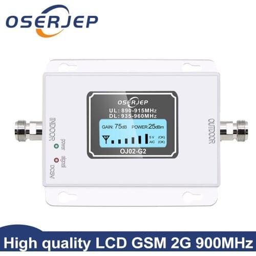GSM 900 Mhz Repeater Band8 70dB LCD Display GSM 900Mhz 2G 3g Cellular Cell Phone Signal Booster GSM Signal Repeater Amplifier