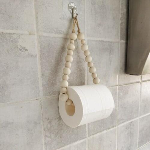 Towel Lanyard Toilet Paper Holder Household Hotel Bathroom Decoration Supplies Kitchen Paper Towel Holder Toilet Paper Roll