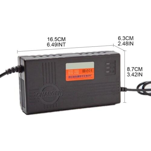 48V 2.5A Lead-acid Battery Charger for Electric Car E-Bike Scooter Bike Automobile Power Supply System Professional Part