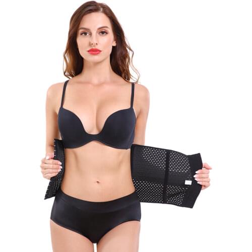 Women Waist Trainer Body Shapers Slimming Belt Modeling Strap Steel Boned Postpartum Band Sexy Bustiers Corsage ECMLN Dropship
