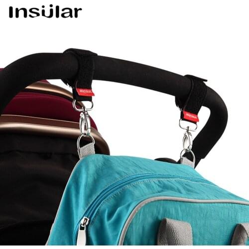 1 box of childrens cart accessories baby stroller hook 360 degrees Rotating nylon metal hook cart stroller accessories
