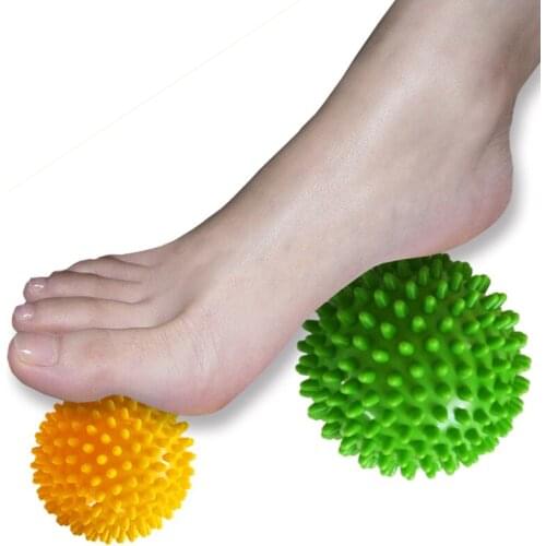 7.5cm 9.5cm Body Massage Yoga Ball Muscle Stretch Balls Sports Fitness Foot Hand Pain Relief Release Stress Exercise Training