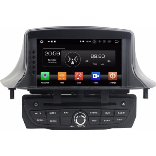 Octa Core 7 inch 8 core Android 9.0 Car Radio DVD player GPS for for Renault Megane III Fluence NAVIGATION gps 4G RAM 64G ROM