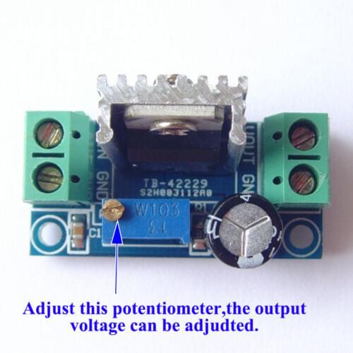 DC- DC Buck Step Down Converter DC 5V-40V to 3.3V 5V 9V 12V 24V Volt Linear Regulator 100MHz