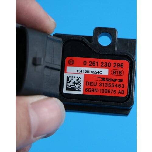 For Volvo C30 S40 S60 T5 2005-2009 V70 R 2004-2007 XC60 T6 2010-2013 Turbocharger Boost Pressure Sensor In Intercooler 31355463