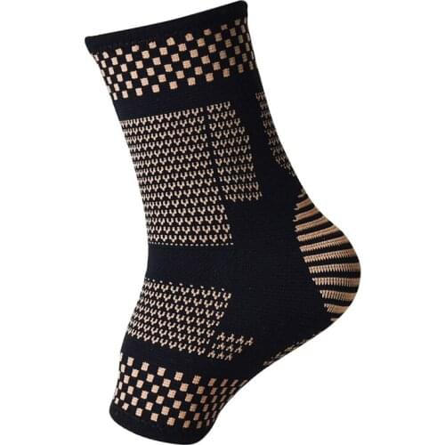 Ankle Brace Compression Sleeve Plantar Fasciitis Sock with Foot Arch Support Reduces Swelling & Heel Spur Pain