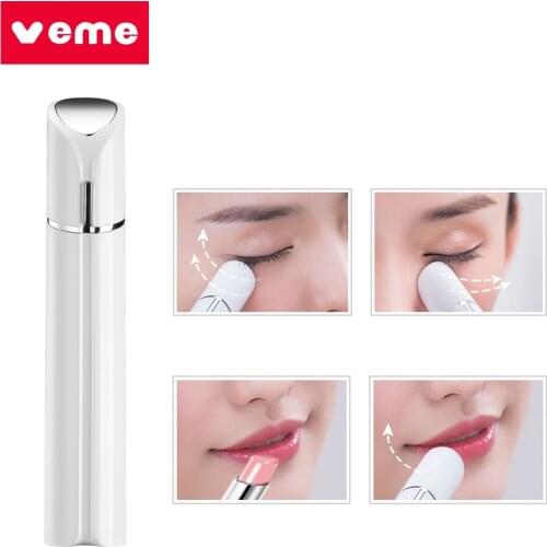 Veme Electric Vibration Eye Massager Anti-Ageing Wrinkle Dark Circle Care Heating Therapy Ions Portable Massage Beauty Device