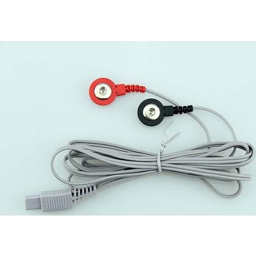 Button Cable 1.5m Buckle Wire metal material for KWD-808I Pulse Acupuncture Apparatus Accessories